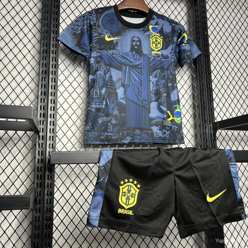 Ensemble Short Brésil spécial 2024-2025 Bleu