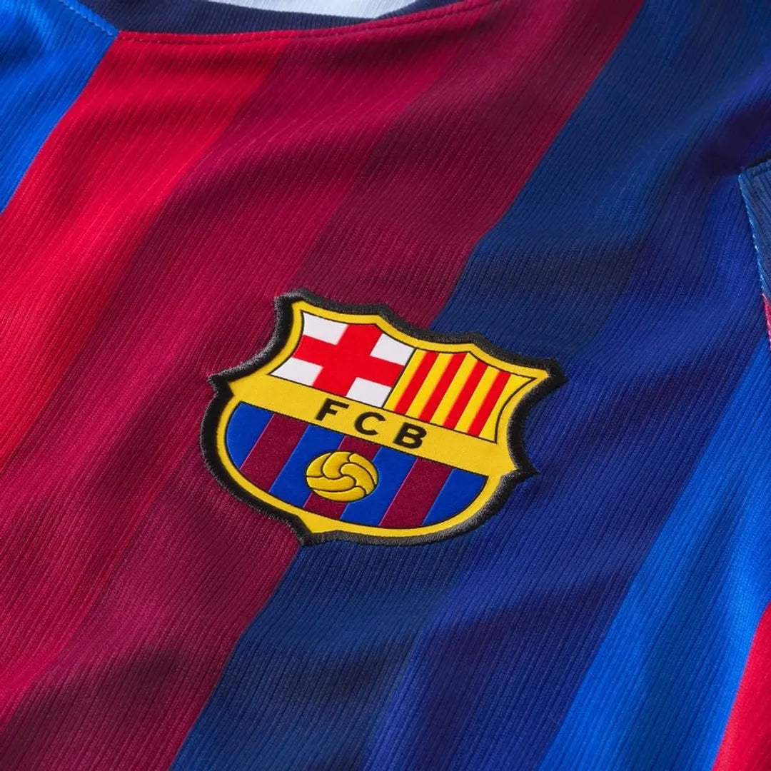 Manche longue Barça (FCB) domicile 2026-2027