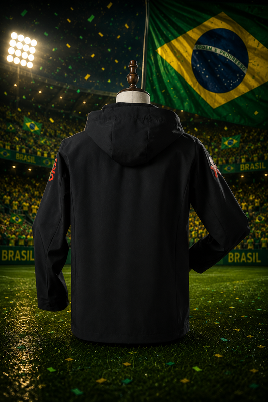 Veste Brésil CDM 2026-2027 Noir