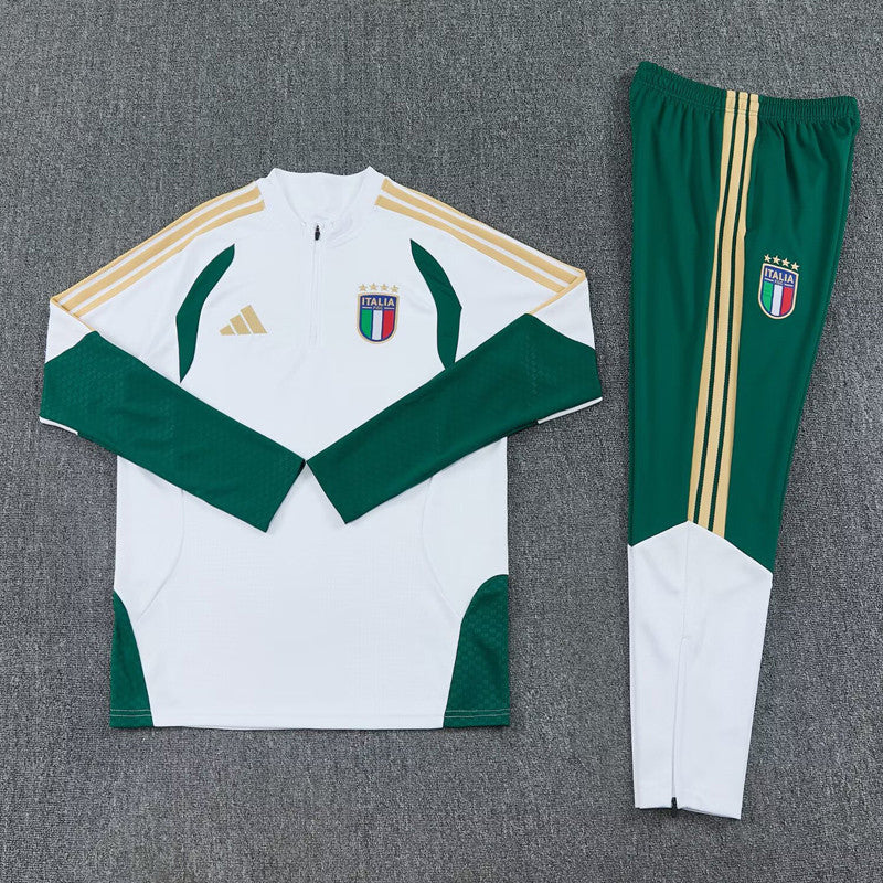 Ensemble survêtement Italie training 2026-2027 blanc