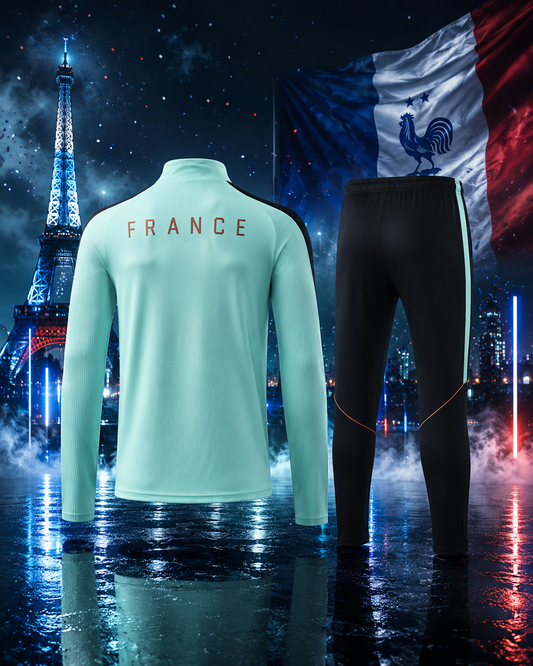 Ensemble Survêtement France 2026-2027 bleu