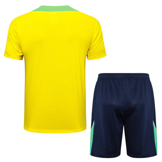Ensemble Short Brésil domicile 2025 Jaune