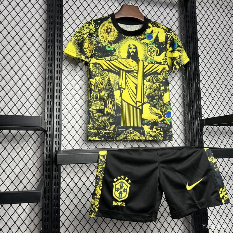 Ensemble Short Brésil spécial 2024-2025 Jaune