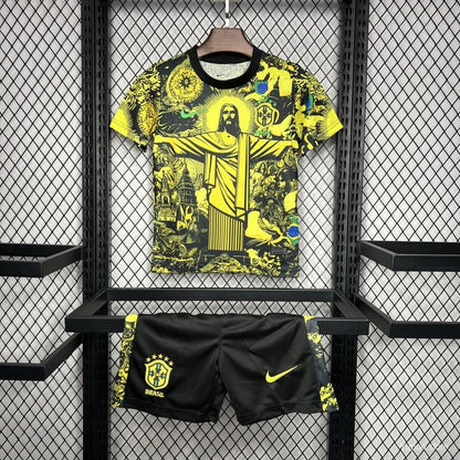 Ensemble Short Brésil spécial 2024-2025 Jaune
