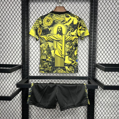 Ensemble Short Brésil spécial 2024-2025 Jaune