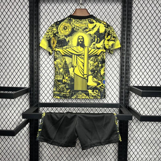 Ensemble Short Brésil spécial 2024-2025 Jaune