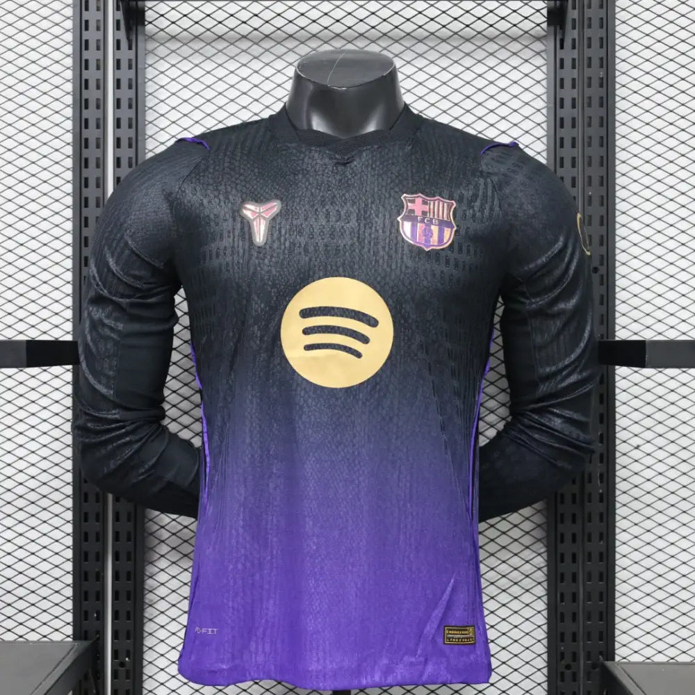 Manche longue Barça (FCB) extérieur 2026-2027