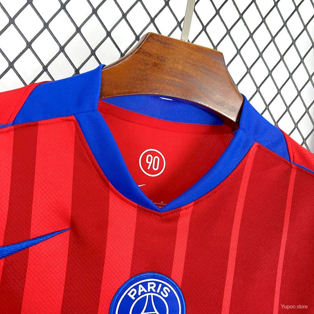 Manche longue Paris (PSG) Third 2025-2026