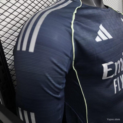 Manche longue Real Madrid extérieur 2025-2026