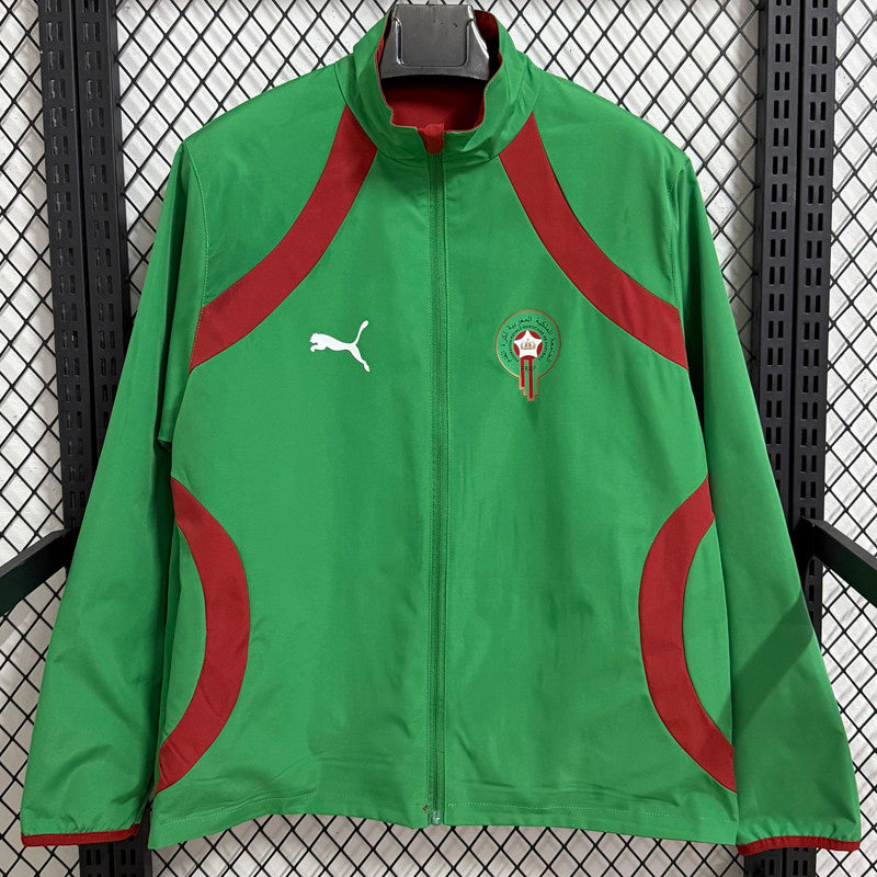 Veste Maroc Pre-match 2026 vert