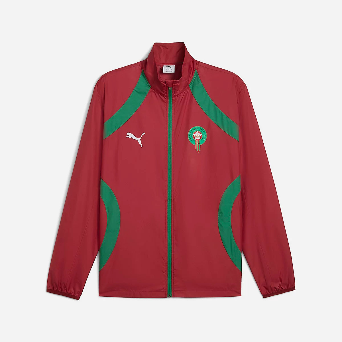 Veste Maroc Pre-match 2026 rouge