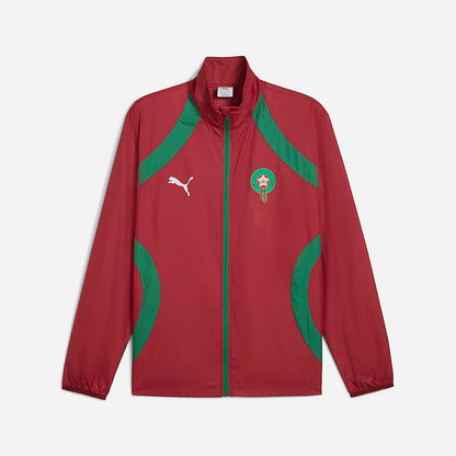 Veste Maroc Pre-match 2026 rouge