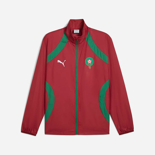 Veste Maroc Pre-match 2026 rouge