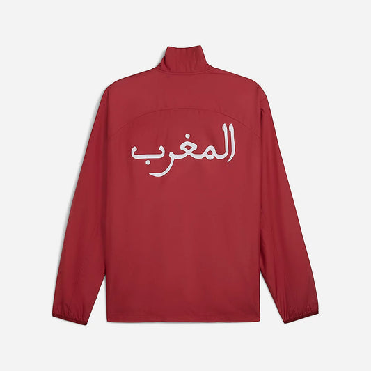Veste Maroc Pre-match 2026 rouge
