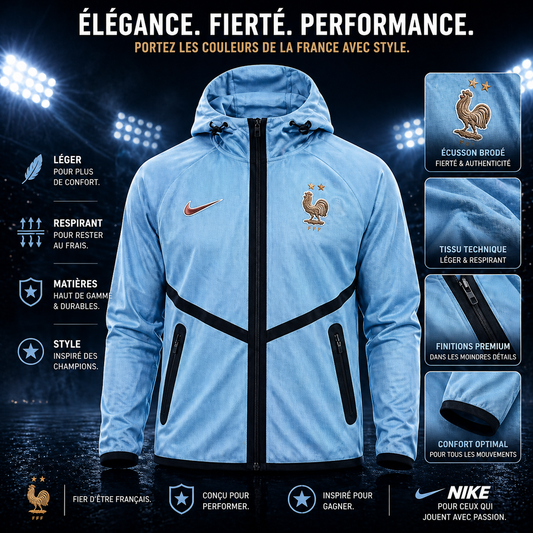Veste France 2026-2027 Bleu