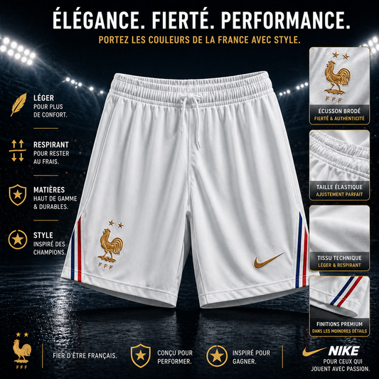 Short France domicile 2026-2027