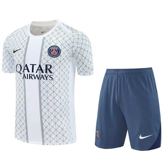 Ensemble Short Paris (PSG) training 2025-2026 Blanc