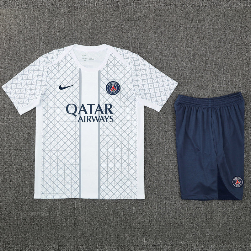 Ensemble Short Paris (PSG) training 2025-2026 Blanc