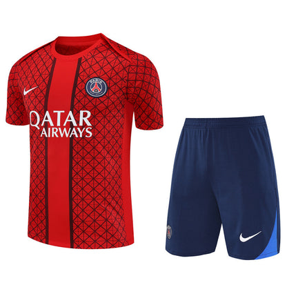 Ensemble Short Paris (PSG) training 2025-2026 Rouge