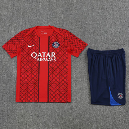 Ensemble Short Paris (PSG) training 2025-2026 Rouge