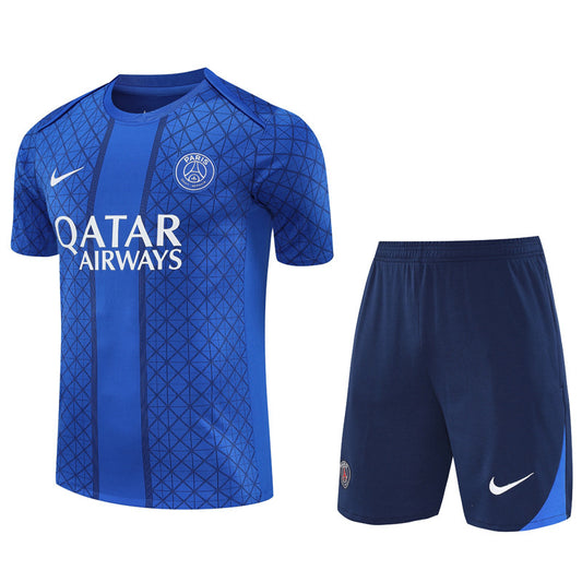 Ensemble Short Paris (PSG) training 2025-2026 Bleu