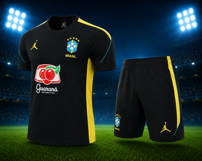 Ensemble Short Brésil training CDM 2026-2027 Noir