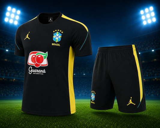 Ensemble Short Brésil training CDM 2026-2027 Noir
