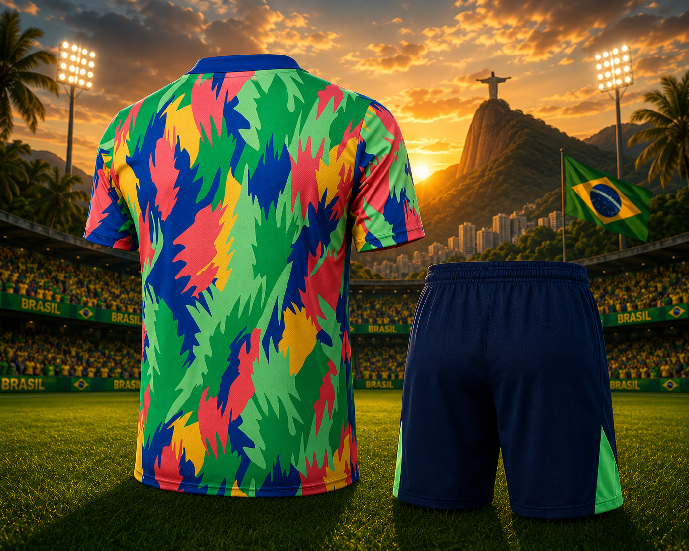 Ensemble Short Brésil training CDM 2026-2027