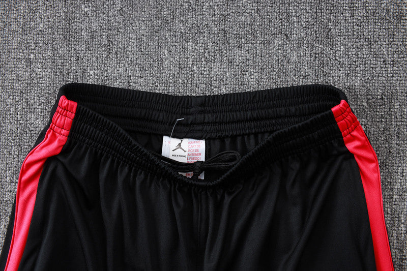Ensemble Manche longue Brésil training 2026-2027 Noir/rouge