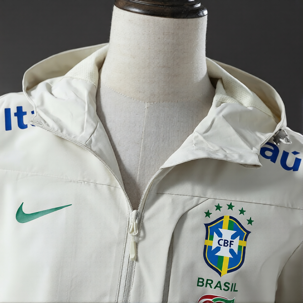 Veste Brésil CDM 2026-2027 Blanc