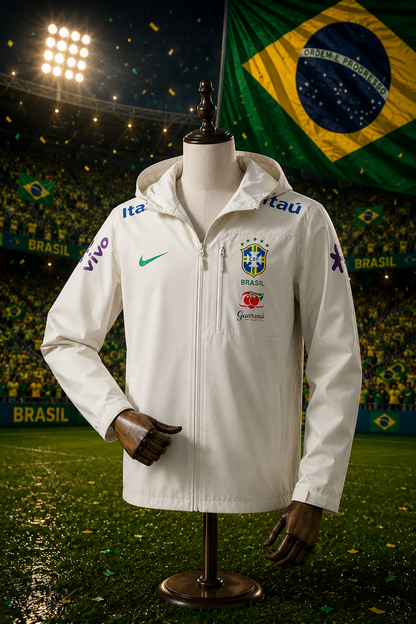 Veste Brésil CDM 2026-2027 Blanc