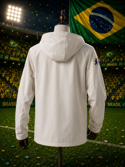 Veste Brésil CDM 2026-2027 Blanc