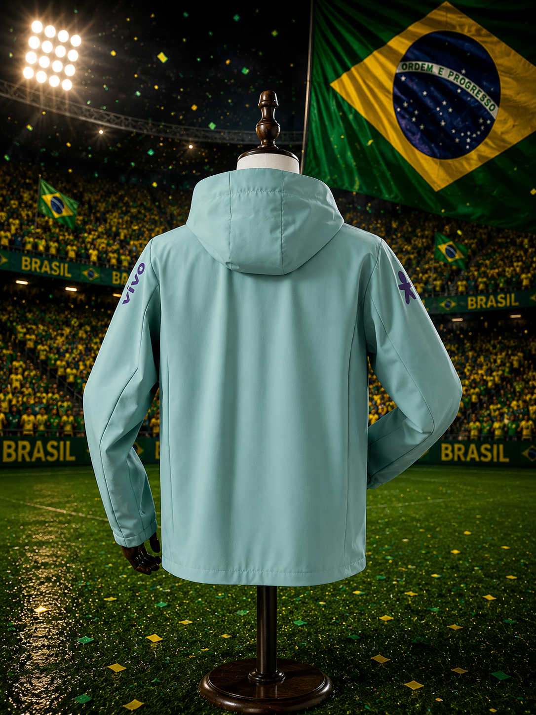Veste Brésil CDM 2026-2027 Vert