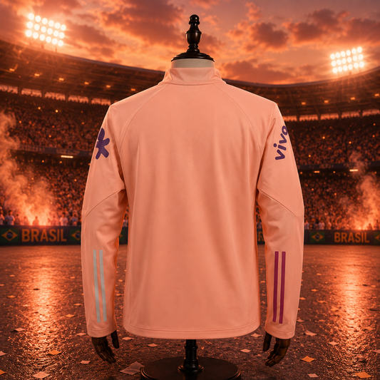 Manche Longue Brésil spécial 2026-2027 Rose