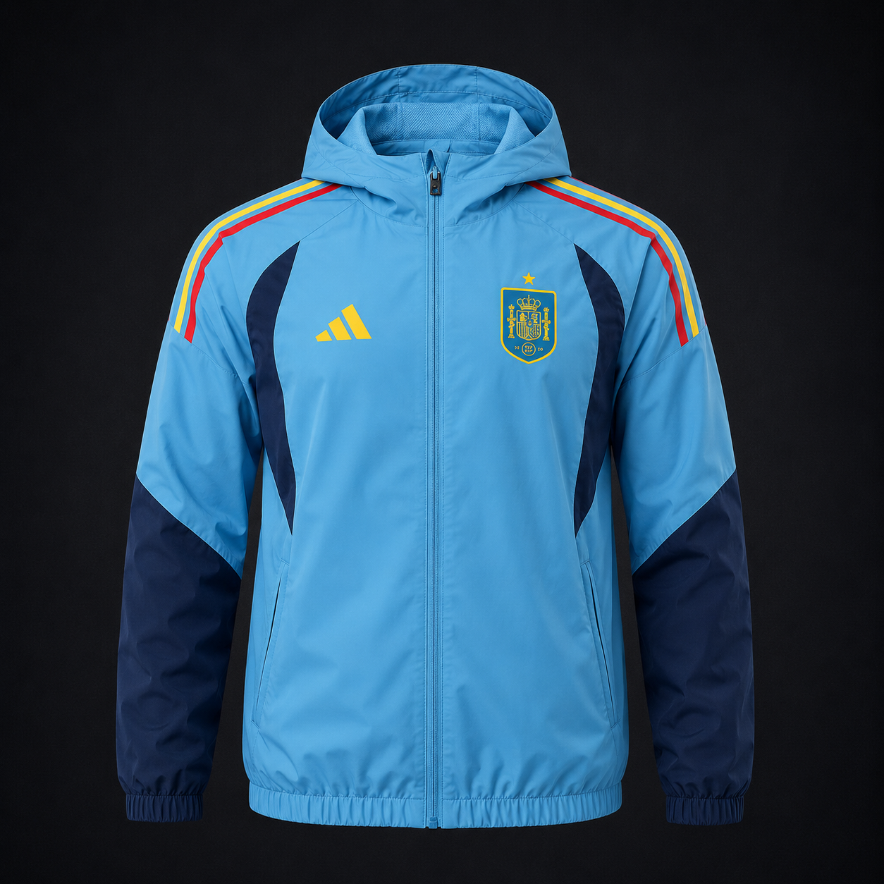 Veste Espagne training 2026-2027 bleu