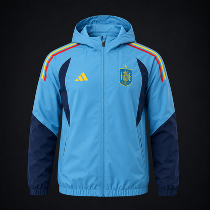 Veste Espagne training 2026-2027 bleu