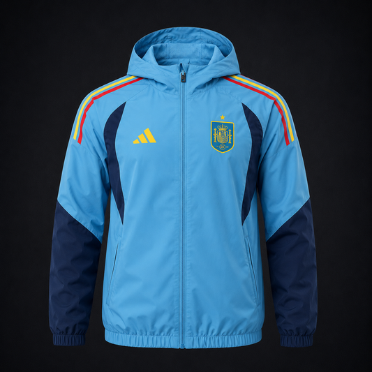 Veste Espagne training 2026-2027 bleu