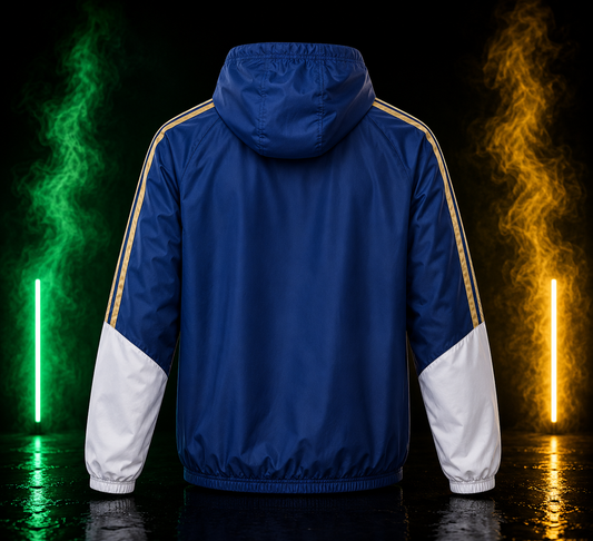 Veste Italie training 2026-2027 bleu