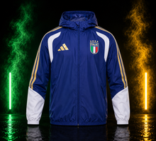 Veste Italie training 2026-2027 bleu