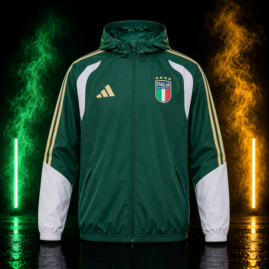 Veste Italie training 2026-2027 vert