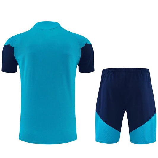 Ensemble Short Espagne extérieur 2026-2027 bleu