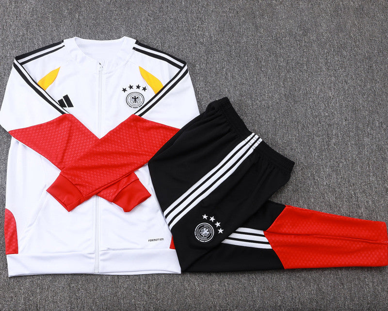 Ensemble Survêtement Allemagne 2026-2027 blanc