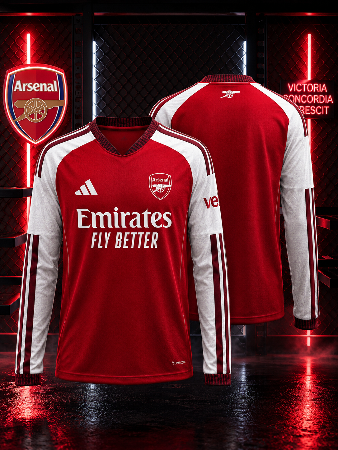 Manche longue Arsenal domicile 2026-2027
