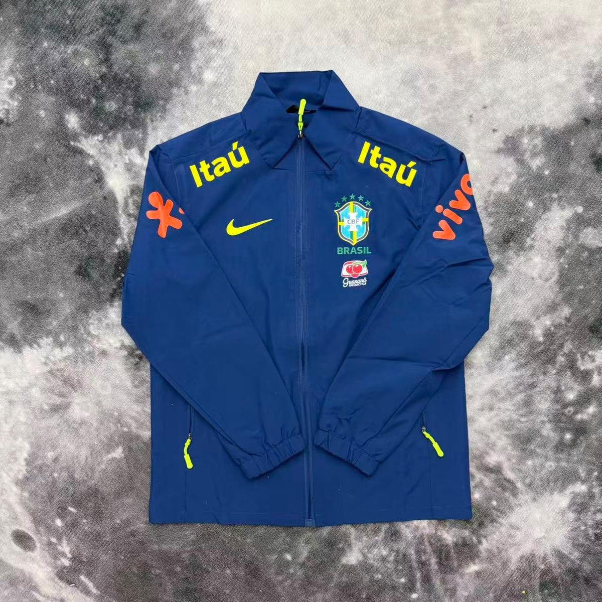 Veste Brésil 2026-2027 Bleu Foncé