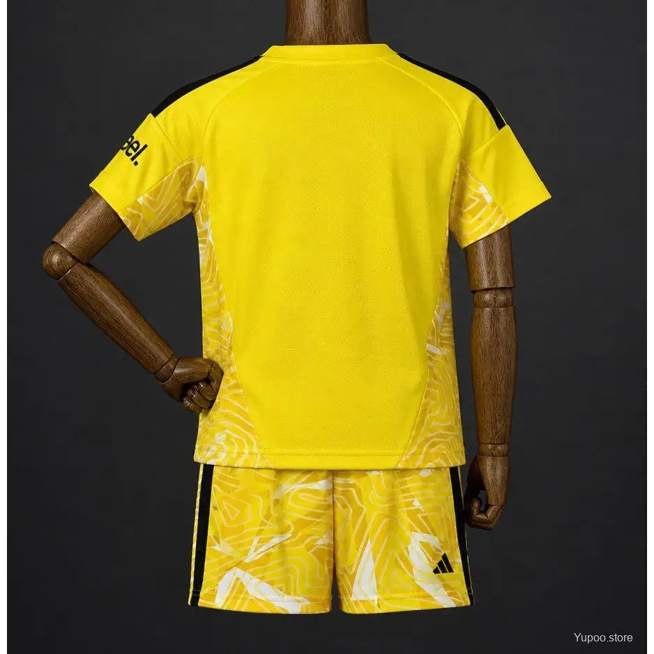 Ensemble short Arsenal gardien jaune 2026-2027