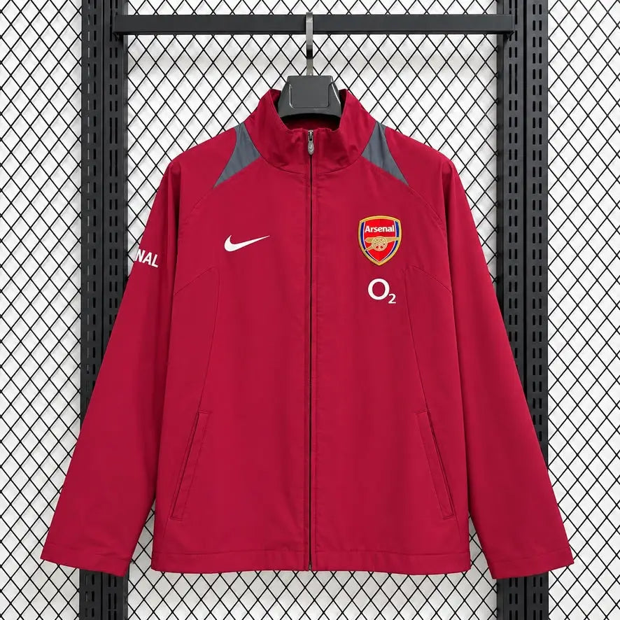 Arsenal veste coupe-vent rétro 2026-2027