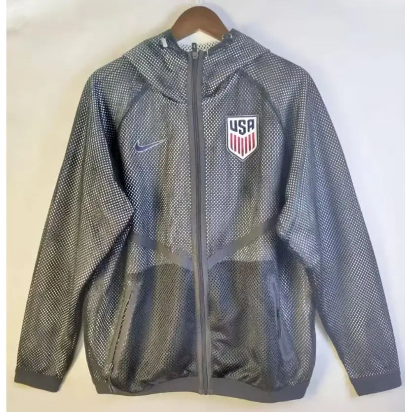 États-Unis veste coupe-vent gris 2026-2027