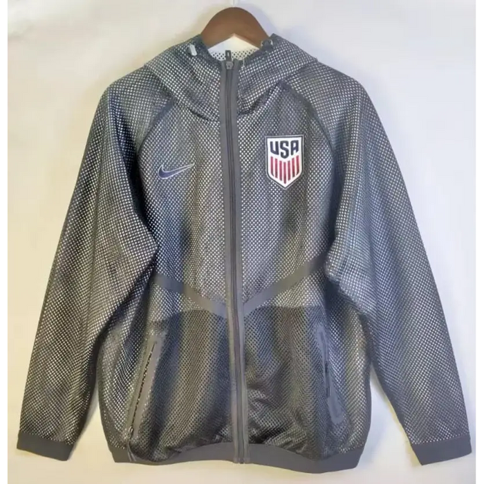États-Unis veste coupe-vent gris 2026-2027